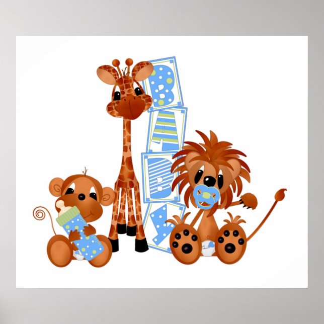 Poster Jungle Babies (Frente)