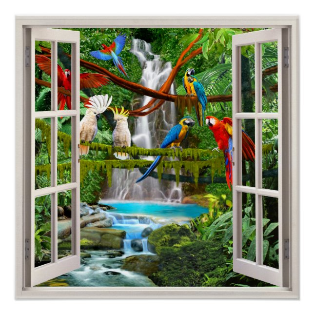 PÔSTER JUNGLE ENCANTADA (Frente)