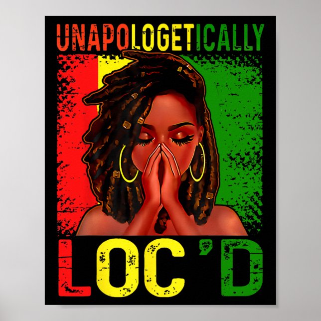 Poster Junho Africano-Americano sem desculpas (Frente)