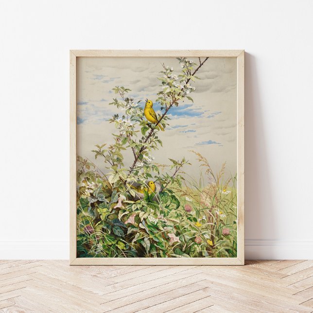 Poster Junho | Fidelia Bridges (Criador carregado)