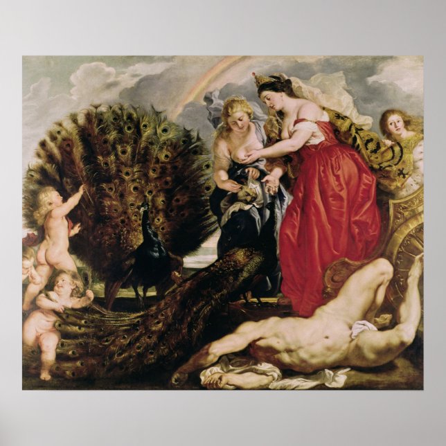 Pôster Juno e Argus, 1611 (Frente)