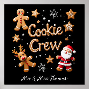 Poster Junte-se à Tripulação de Cookie no seu último Nata