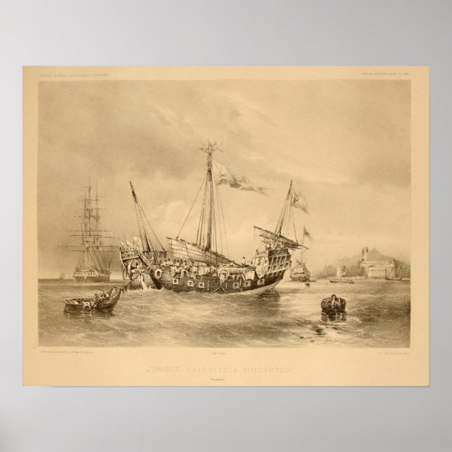 Pôster Juntos chineses em Singapura (Frente)