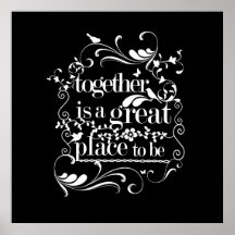 Juntos É Um Lugar Excelente A Ser