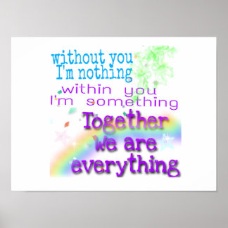 Poster juntos podemos