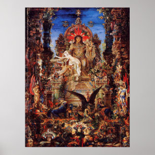 Poster 'Jupiter and Semiele'