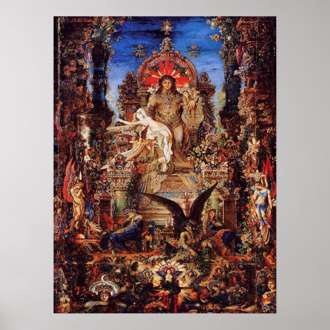 Poster 'Jupiter and Semiele' (Frente)