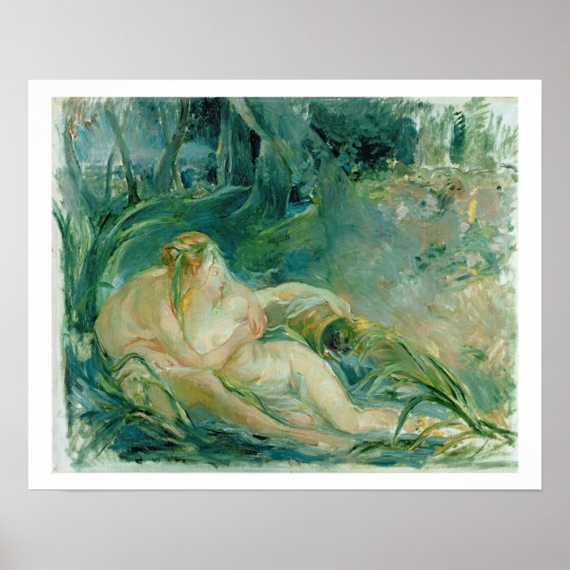 Pôster Júpiter e Callisto, após uma pintura de Boucher (Frente)