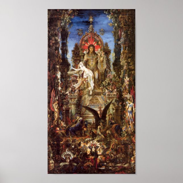 Pôster Júpiter e Semele (Frente)