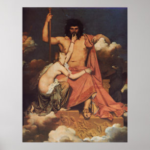 Poster Júpiter E Tétis