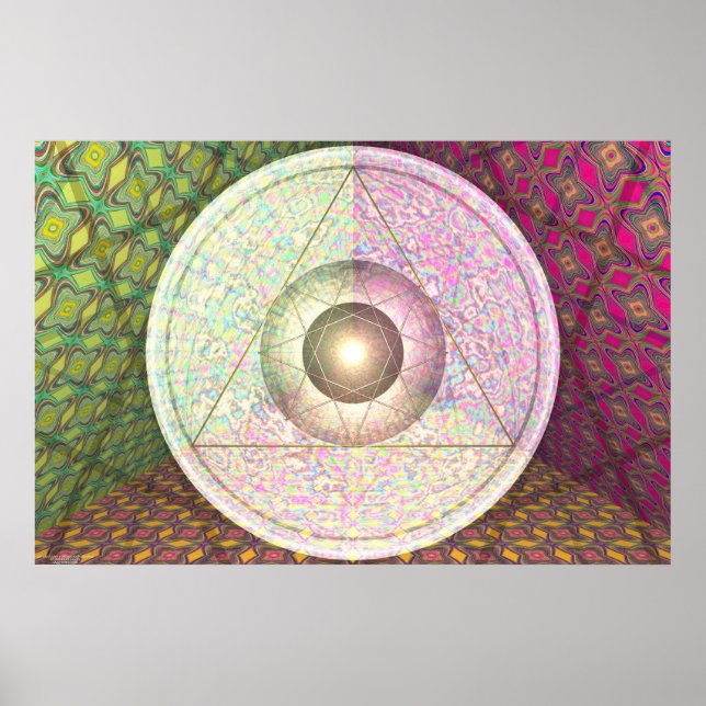 Poster Júpiter, Saturno E Urano Por Martineau (Frente)