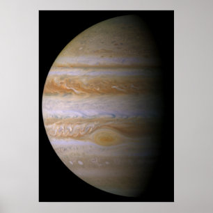 Pôster Júpiter visto pela sonda espacial Cassini