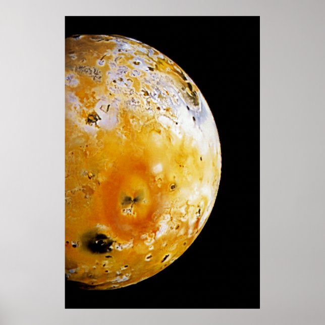Pôster Jupiter's Moon Io (Frente)
