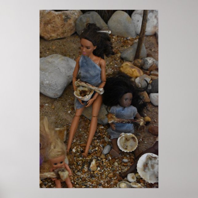 Poster Jurássico Vivendo. (Frente)