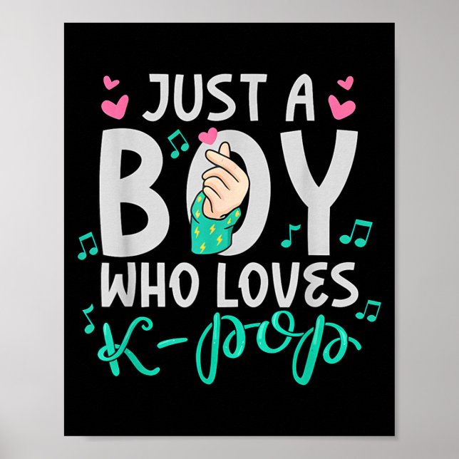 Poster Just A Boy Who Loves K-p Fandom Celebration  (Frente)