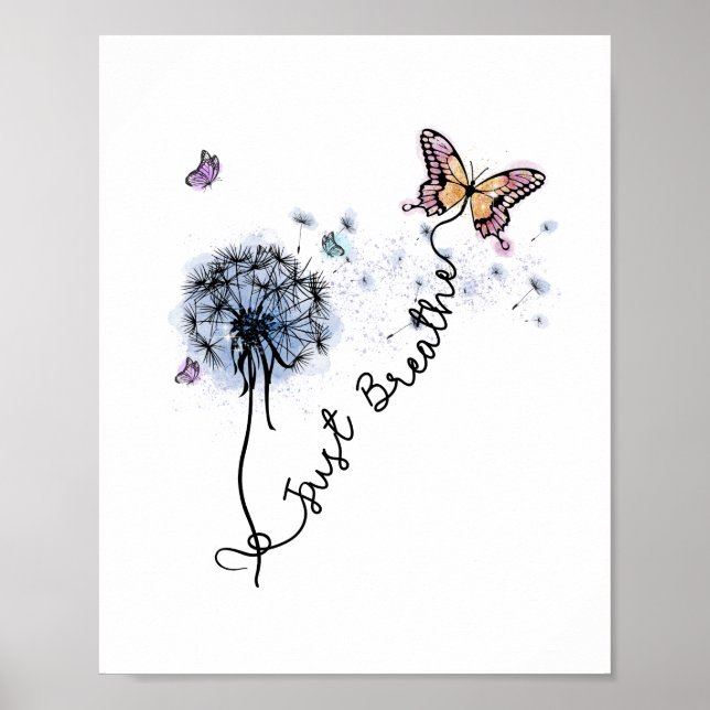 Poster Just Breathe (Frente)