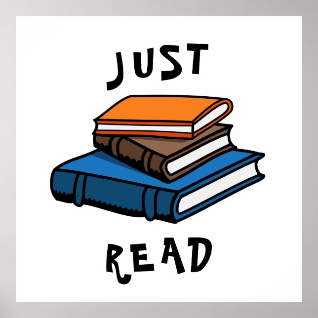 Poster Just Read (Frente)