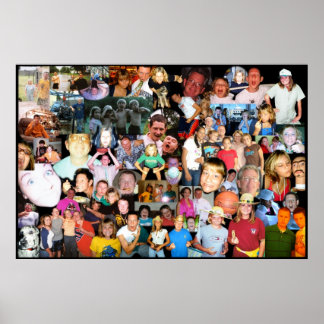 Pôster Justin Family Collage