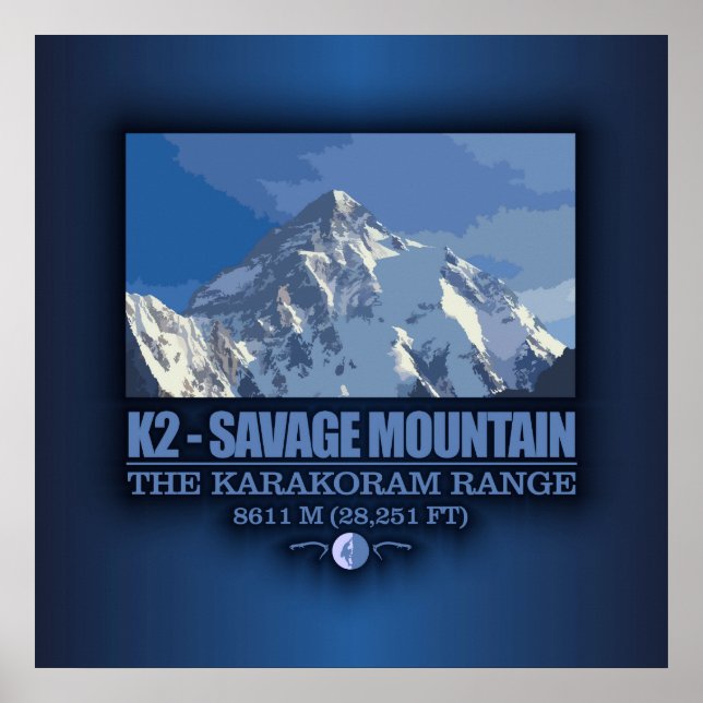 Poster K2 - A Montanha Selvagem (Frente)