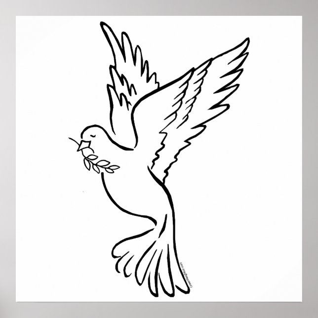 Pôster K - Dove of Peace (Frente)