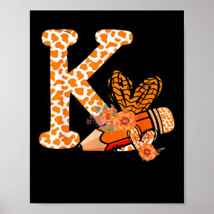 Poster K É Por gentileza Laranja Anti-Bullying Dia T