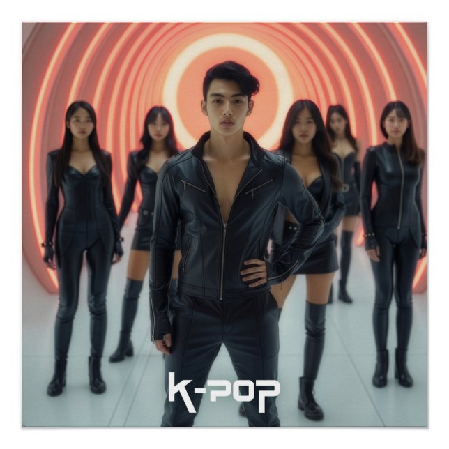 PÔSTER K-POP - SEUL - ÁSIA (Frente)