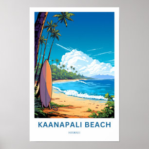 Poster Kaanapali Beach Viagem