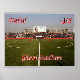 Poster Kabul - Estádio Ghazi -