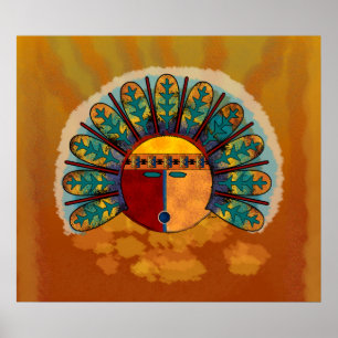 Pôster Kachina Mask