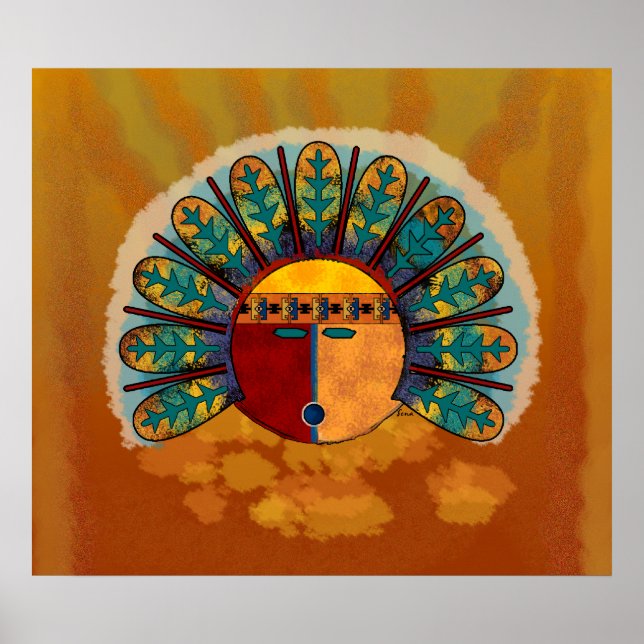 Pôster Kachina Mask (Frente)