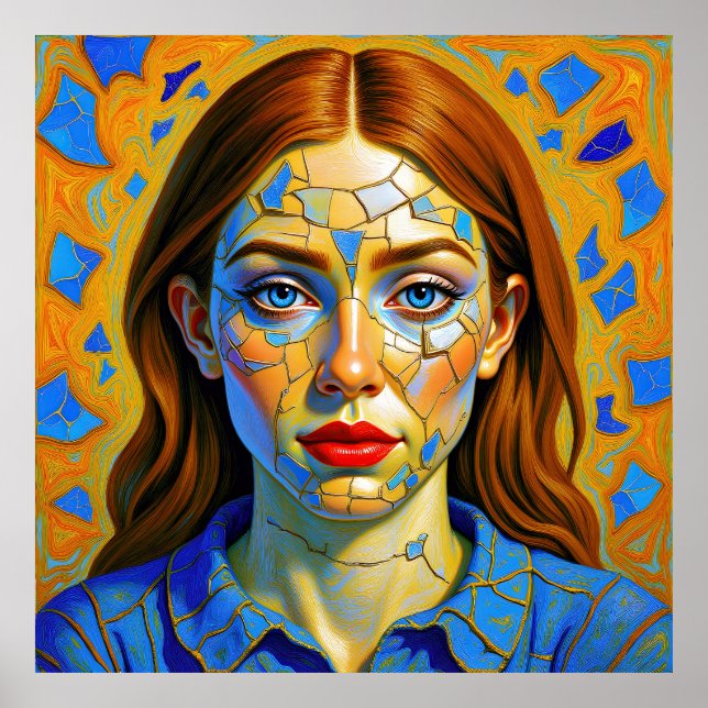 Poster "Kaela" - Padrão de um Passado (Frente)