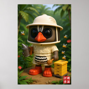 Poster Kagu Beekeeper
