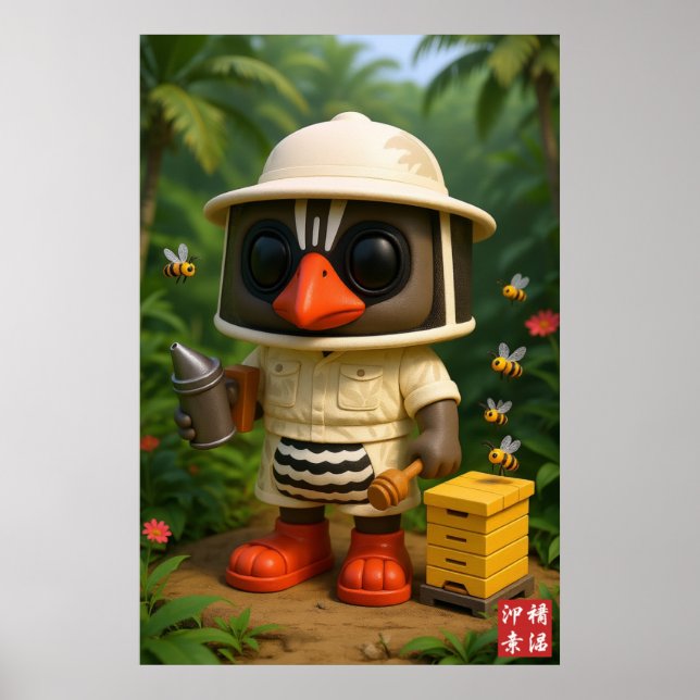 Poster Kagu Beekeeper (Frente)