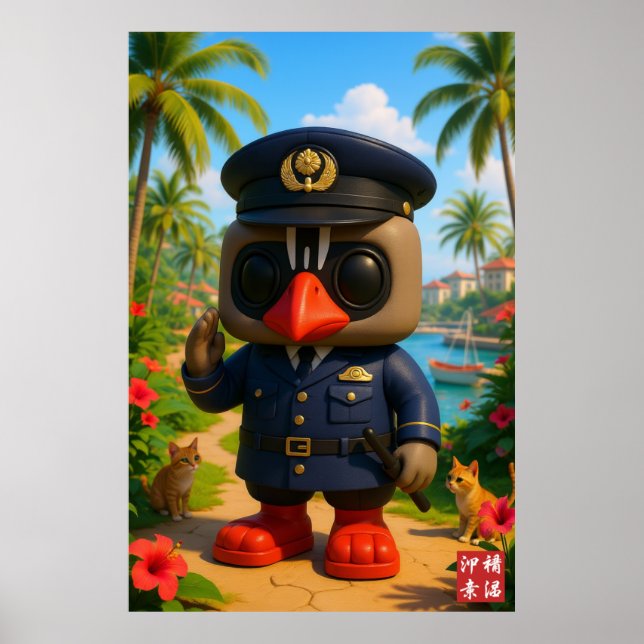 Poster Kagu Mamoru Kun (Frente)