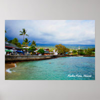 Kailua Kona, Havaí - Pintor de Petróleo - Arte Dig