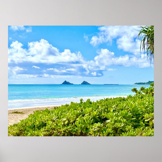 Poster Kailua, Oahu (Frente)