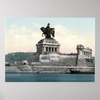 Poster Kaiser Wilhelm I Estátua