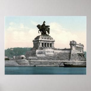 Poster Kaiser Wilhelm mim estátua