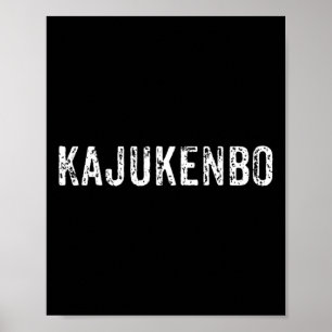 Poster Kajukenbo Distante I Karate Jujutsu Gift Id