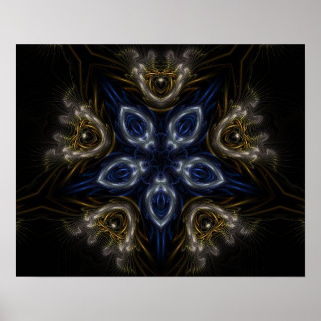 Pôster Kaleidascope 799 (Frente)