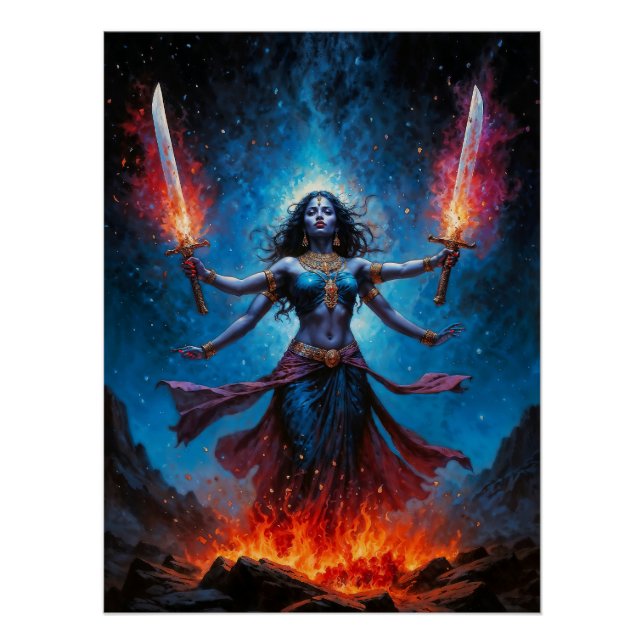 Pôster Kali Ascendente (Frente)