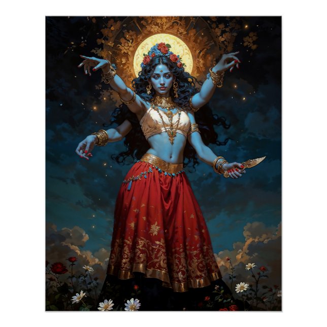 Pôster Kali Divina (Frente)