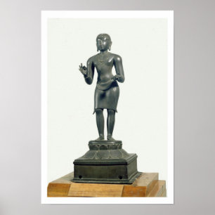 Pôster Kali, Tamil Nadu, Chola atrasado (bronze)