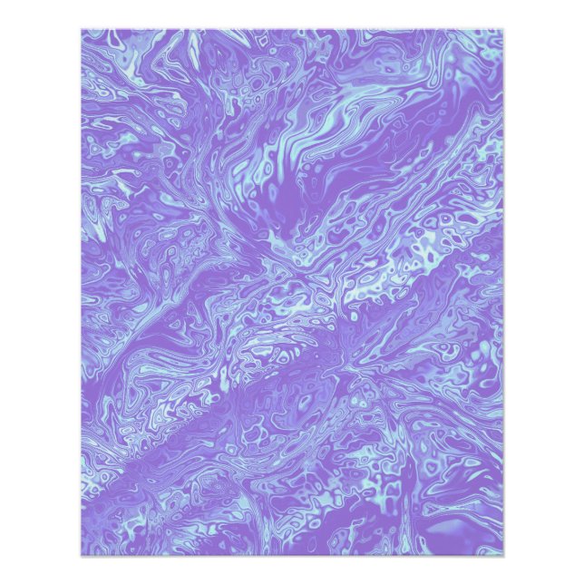 Pôster Kaliverse Fluid Fractal #01 (Frente)