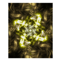 Kaliverse Fluid Fractal #01 Cartaz