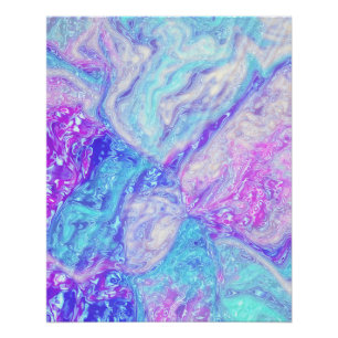 Pôster Kaliverse Fluido Fractal #01