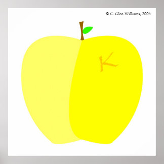 Pôster Kallixti Apple