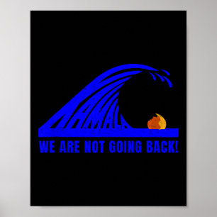 Poster Kamala Blue Wave 2024 Harris Wheimer Presidencial