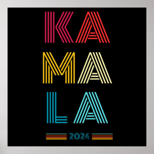 Poster Kamala Harris 2024 Eleição Presidencial