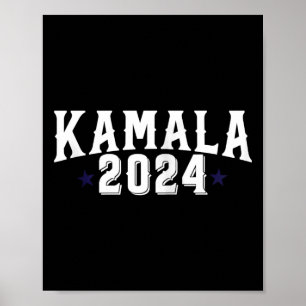 Poster Kamala Harris 2024 Senhora Presidente Eleição Camp